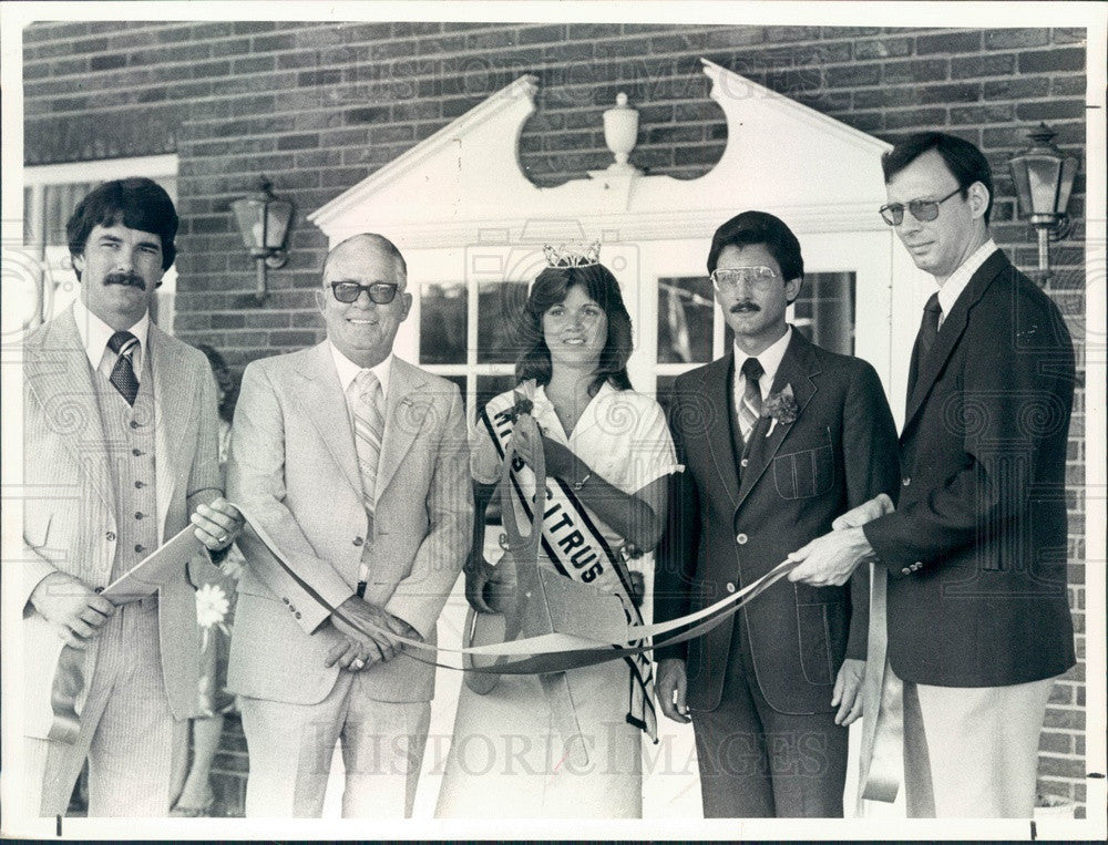 1980 Inverness, Florida Colonial Toyota Grand Opening Press Photo - Historic Images