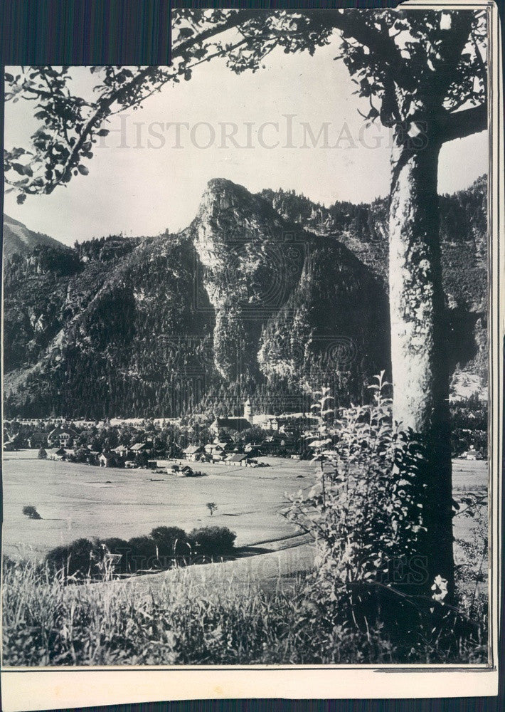 1934 Oberammergau, Bavaria, Germany Press Photo - Historic Images