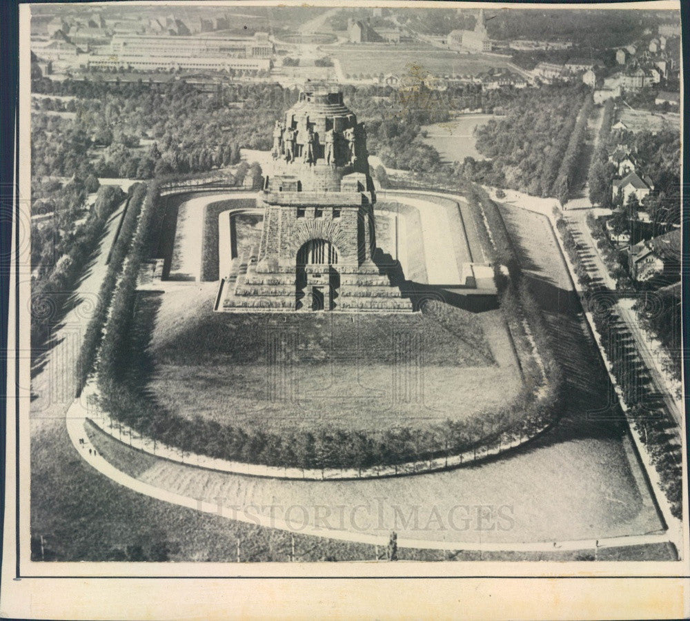 1931 Leipzig, Germany Aerial View Press Photo - Historic Images