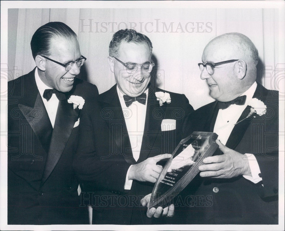 1962 Detroit, Michigan Knights of Charity Awards Press Photo - Historic Images