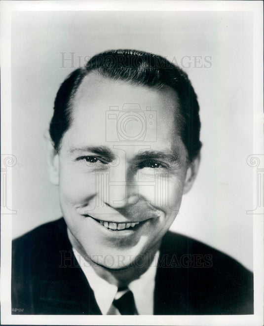 1956 American Hollywood Actor & Movie Star Franchot Tone Press Photo - Historic Images