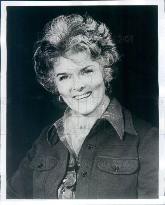 1977 Hollywood Actress Muriel Bach Press Photo - Historic Images