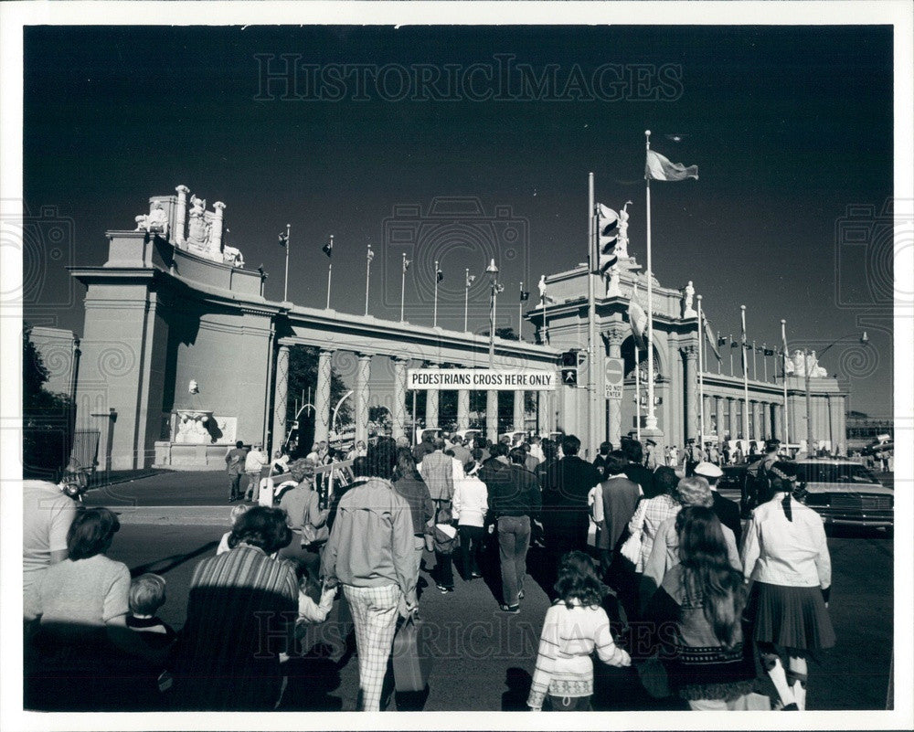 1981 Toronto, Canada Exposition Center Press Photo - Historic Images