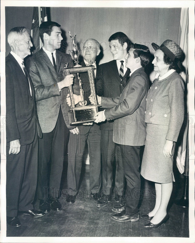 1966 Chicago, Illinois High School Codes of Conduct Representatives Press Photo - Historic Images