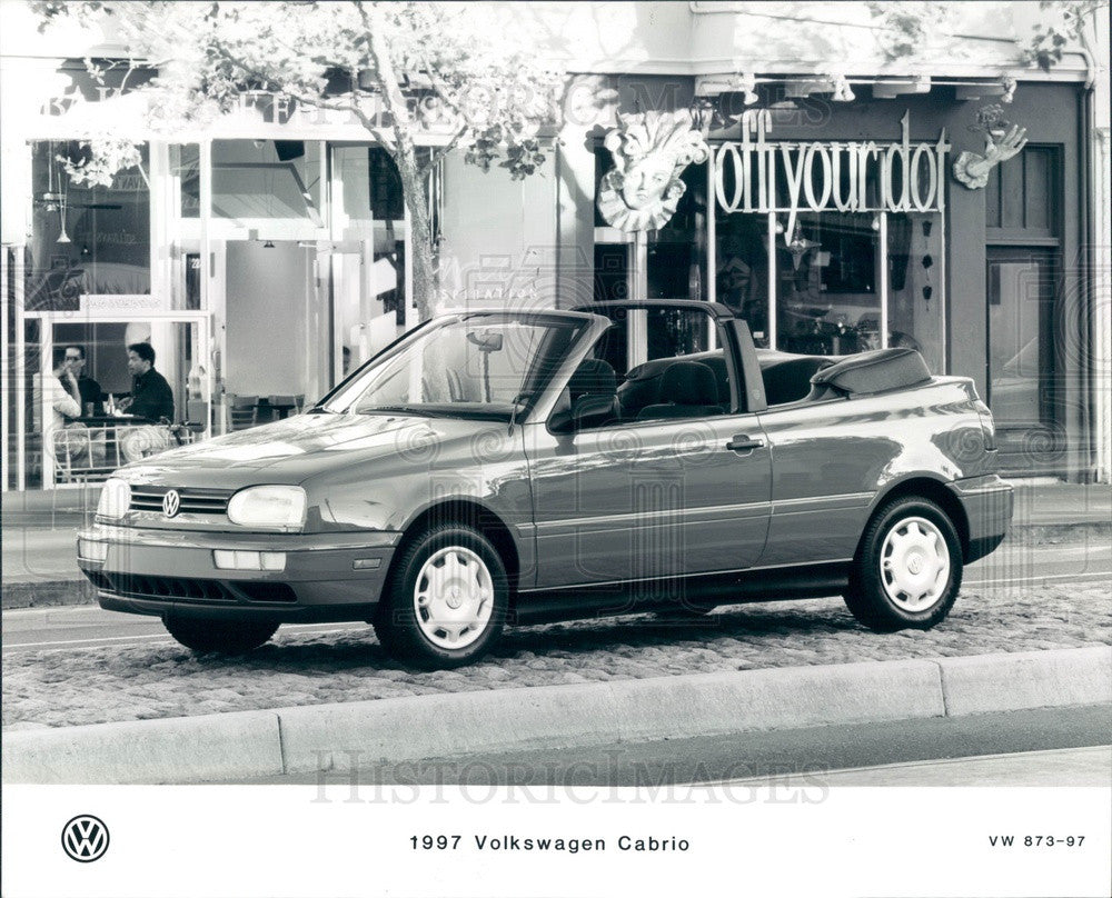 1997 Volkswagen 1997 Cabrio Automobile Press Photo - Historic Images