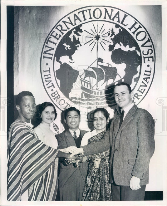 1957 Chicago, Illinois International House Press Photo - Historic Images