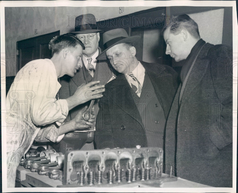 1947 South Bend, Indiana Studebaker Plant Press Photo - Historic Images