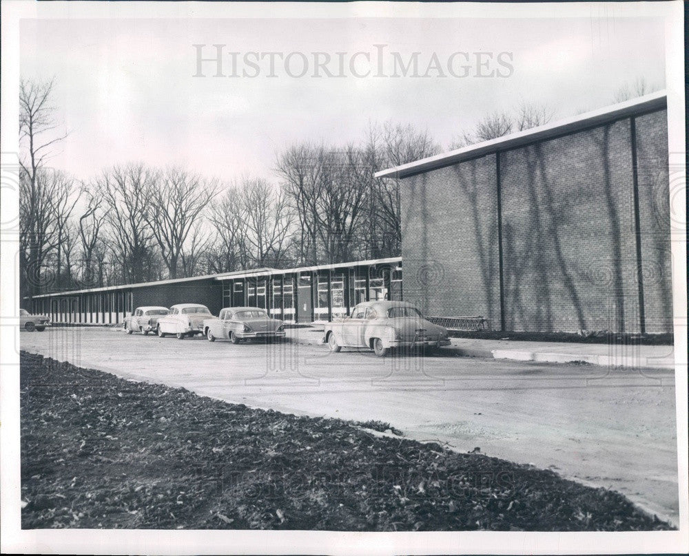 1959 Highland Park, Illinois Northwood Junior High School Press Photo - Historic Images