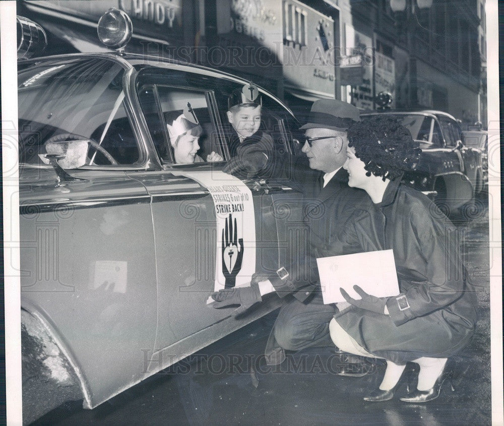 1963 Chicago, Illinois Heart Fund Prince &amp; Princess Press Photo - Historic Images