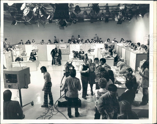 1977 Chicago, Illinois National Easter Seal Telethon Press Photo - Historic Images