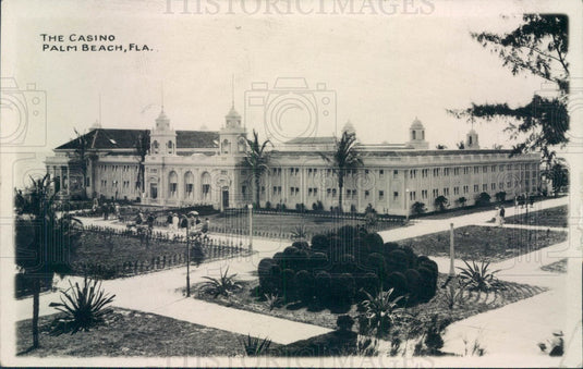 1924 Palm Beach, Florida The Casino Postcard - Historic Images
