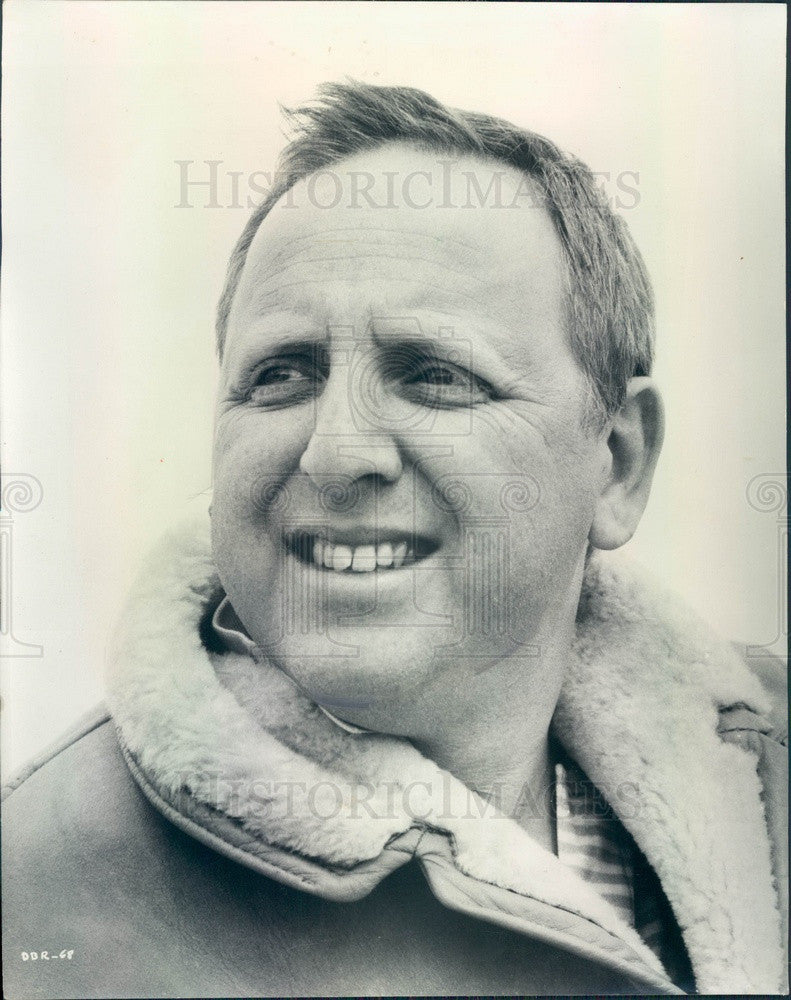 1968 Award Winning Film &amp; TV Producer David L Wolper Press Photo - Historic Images