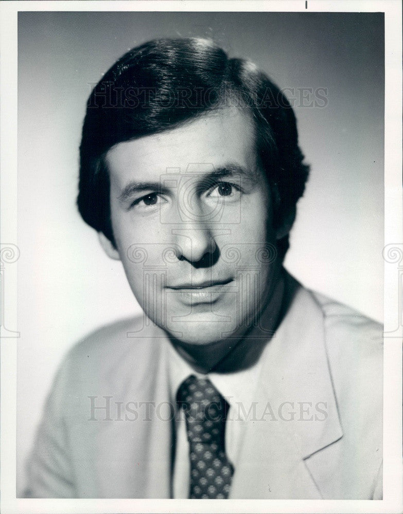 1985 NBC News Reporter Chris Wallace Press Photo - Historic Images