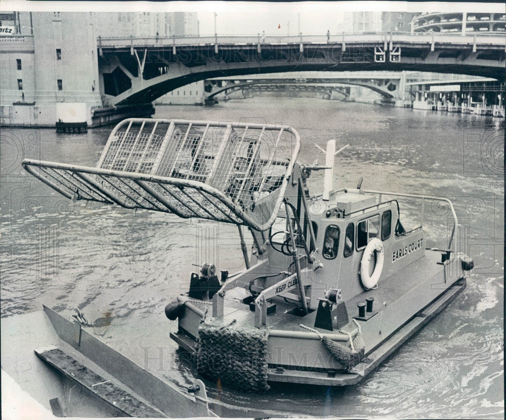 1973 Chicago, Illinois Water Witch, Water Pollution Control Craft Press Photo - Historic Images