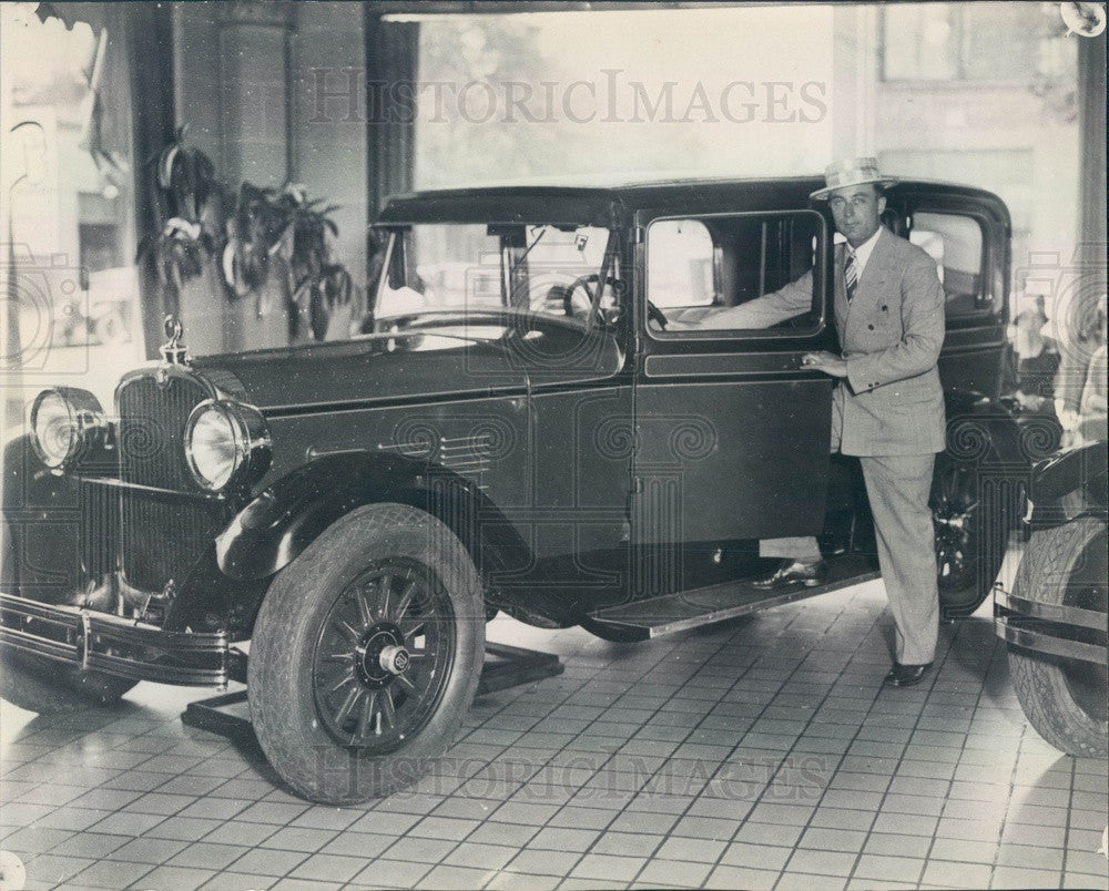 Undated Radio Wizard Maurice Francill, Remote Control Pioneer Press Photo - Historic Images