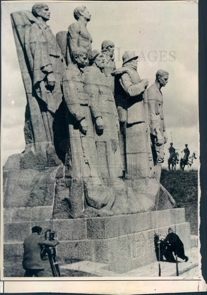 1936 War Memorial Press Photo - Historic Images