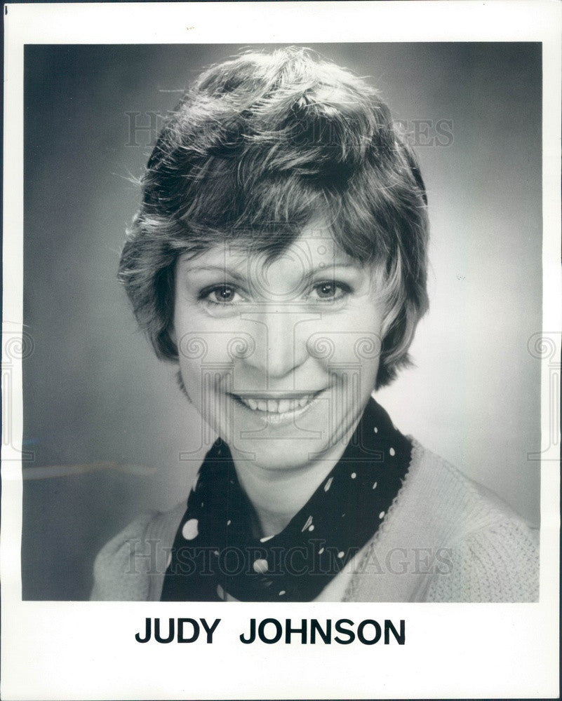 1975 Actress Judy Johnson Press Photo - Historic Images