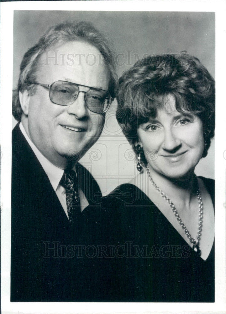 1995 Ann Arbor, MI Pulitzer Prize Winning Composer William Bolcom Press Photo - Historic Images