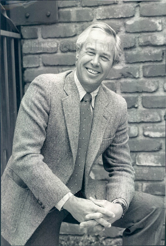1986 TV Show Dallas Actor Steve Kanaly Press Photo - Historic Images