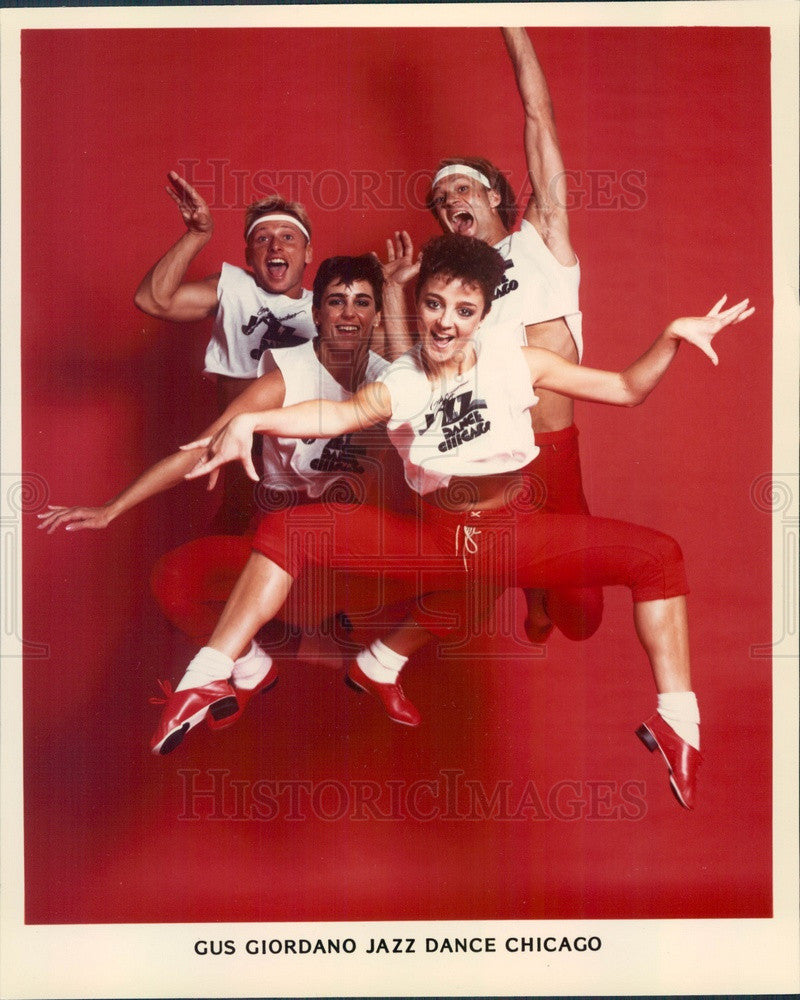 1985 Gus Giordano Jazz Dance Chicago Press Photo - Historic Images
