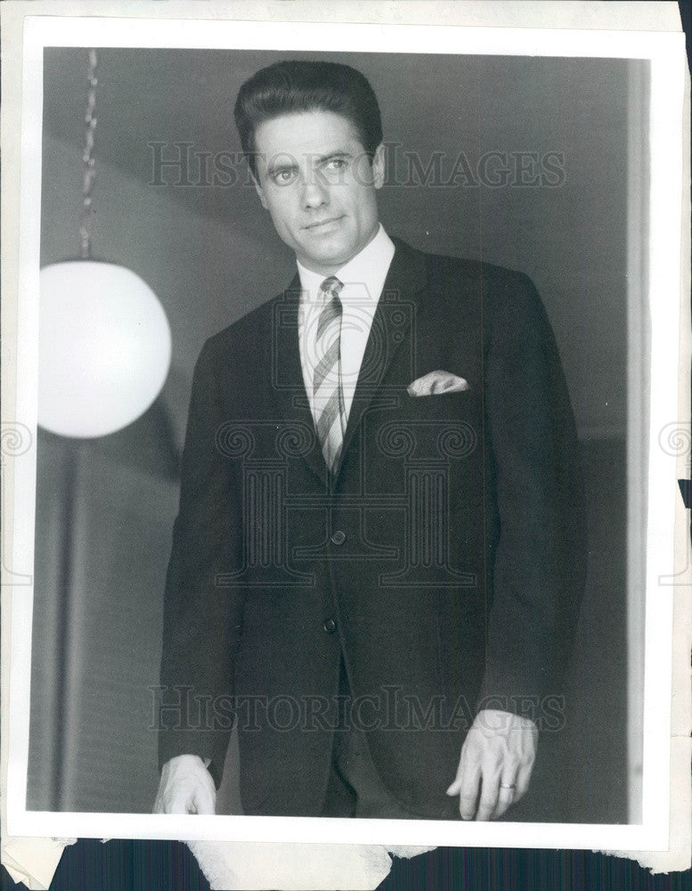 1966 American Hollywood Actor/Singer/Comedian Ken Delo Press Photo - Historic Images