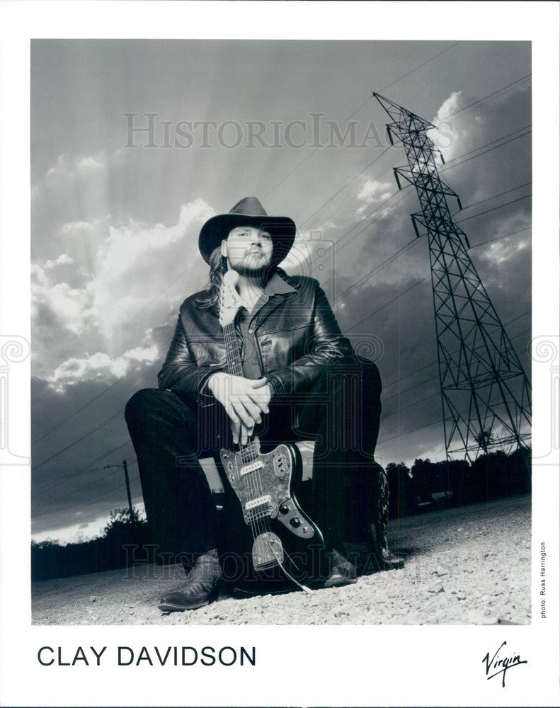 2000 American Country Music Artist Clay Davidson Press Photo - Historic Images