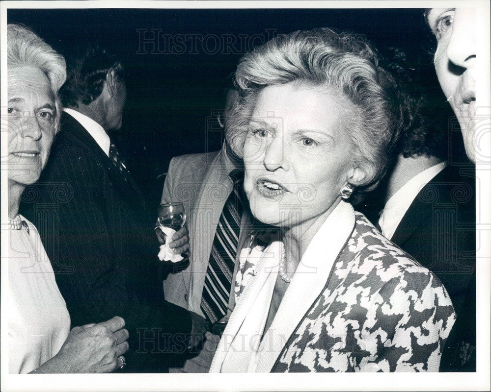 1980 US First Lady Betty Ford Press Photo - Historic Images