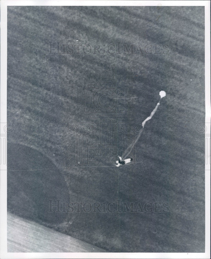 1961 All American Sport Parachute Team, Leo Traeder Press Photo - Historic Images