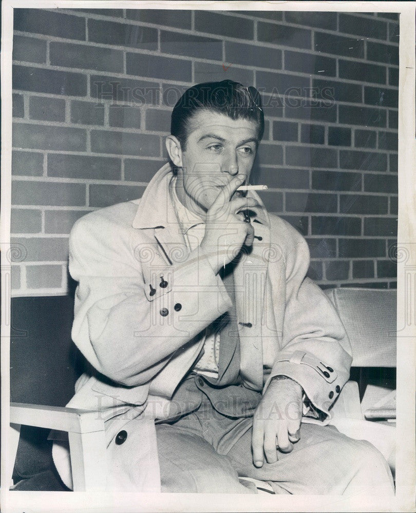 1959 Detroit, Michigan Disk Jockey Rick Michaels Press Photo - Historic Images