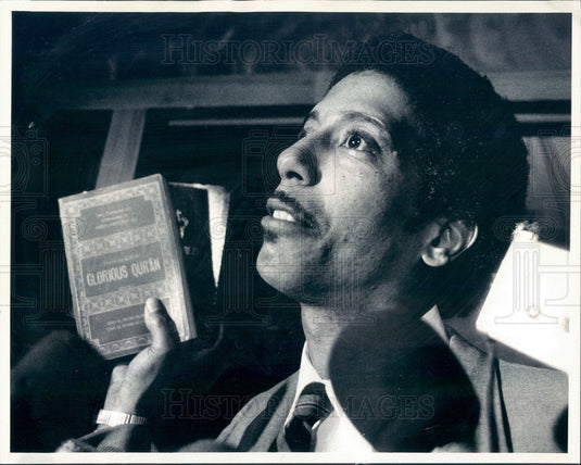 1987 Chicago, Illinois Former Alderman Wallace Davis Press Photo - Historic Images