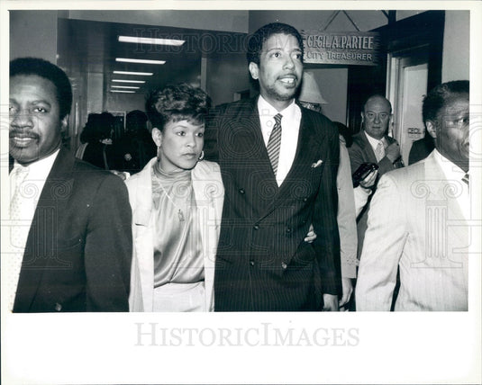 Undated Chicago, Illinois Former Alderman Wallace Davis Press Photo - Historic Images