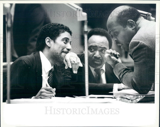 Undated Chicago, Illinois Former Alderman Wallace Davis Press Photo - Historic Images