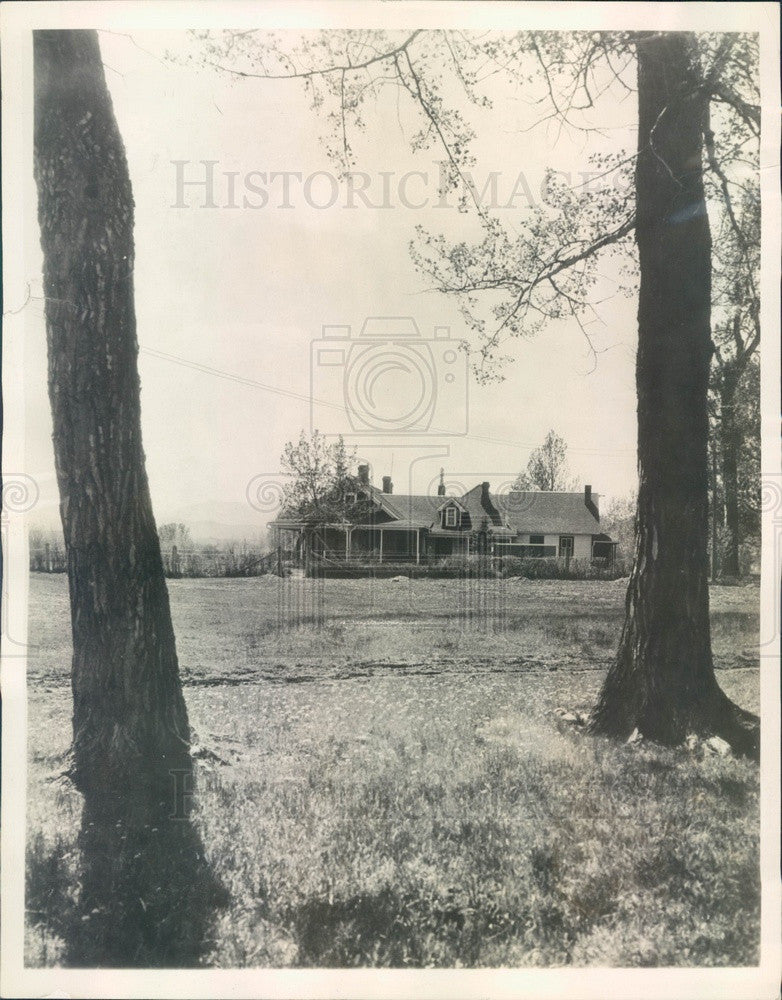 1936 Pekisko, Alberta, Canada British King&#39;s Ranch The Bedingfield Press Photo - Historic Images