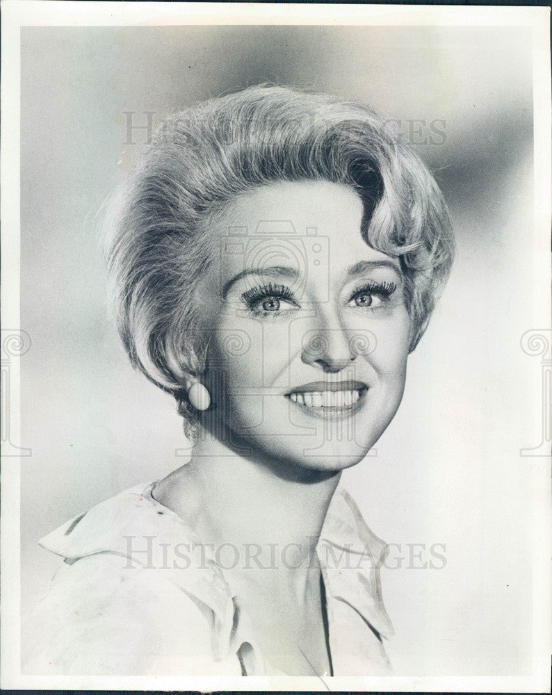 1968 Oscar Winning Actress Celeste Holm Press Photo - Historic Images