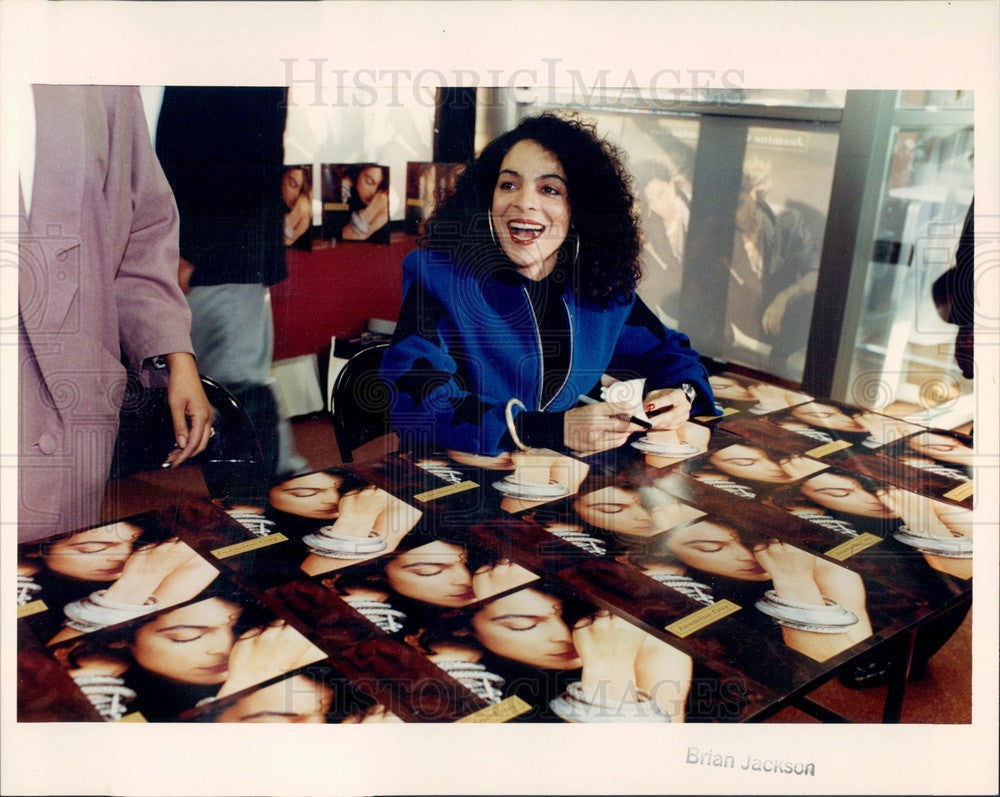 1990 Actress &amp; Singer Jasmine Guy Press Photo - Historic Images