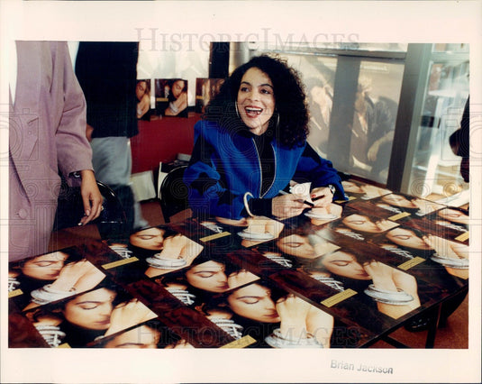 1990 Actress & Singer Jasmine Guy Press Photo - Historic Images
