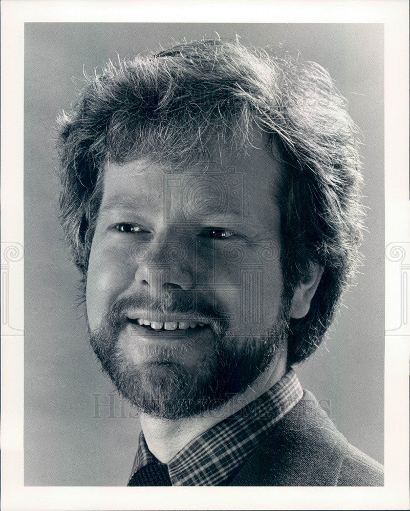 1984 Playwright Michael Hulett Press Photo - Historic Images