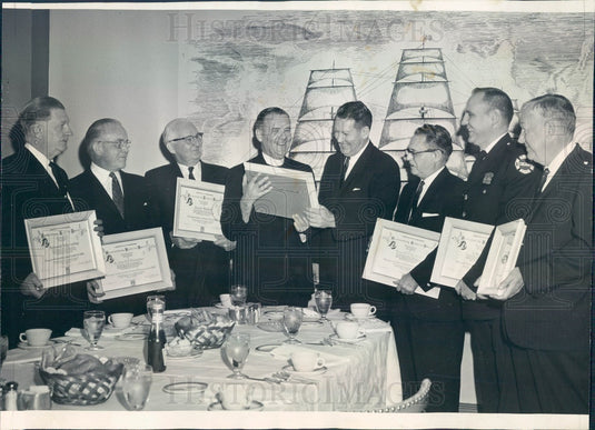 1963 Chicago, Illinois Leadership Awards Winners Press Photo - Historic Images