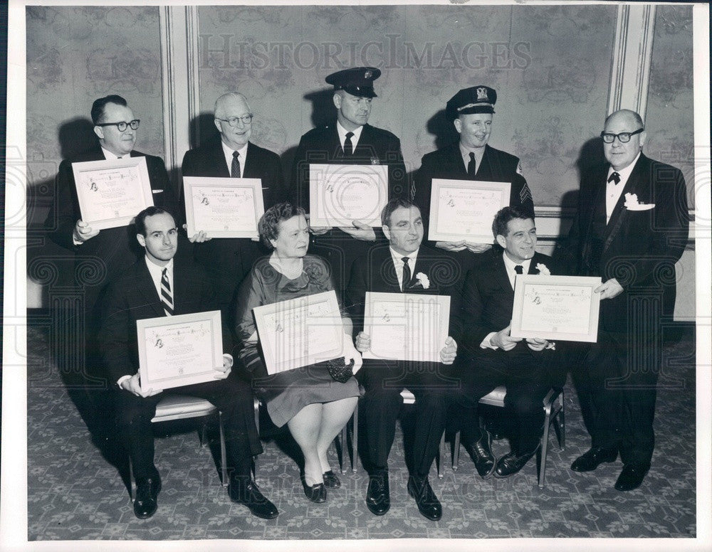 1963 Chicago, Illinois Leadership Awards Winners Press Photo - Historic Images