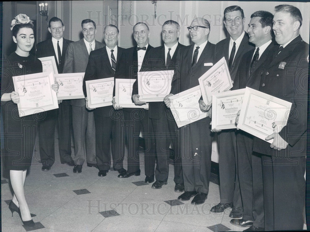 1962 Chicago, Illinois Leadership Awards Winners Press Photo - Historic Images