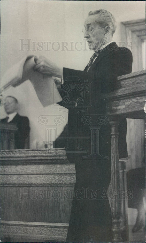 1933 Denver, Colorado Attorney A.L. Doud Press Photo - Historic Images