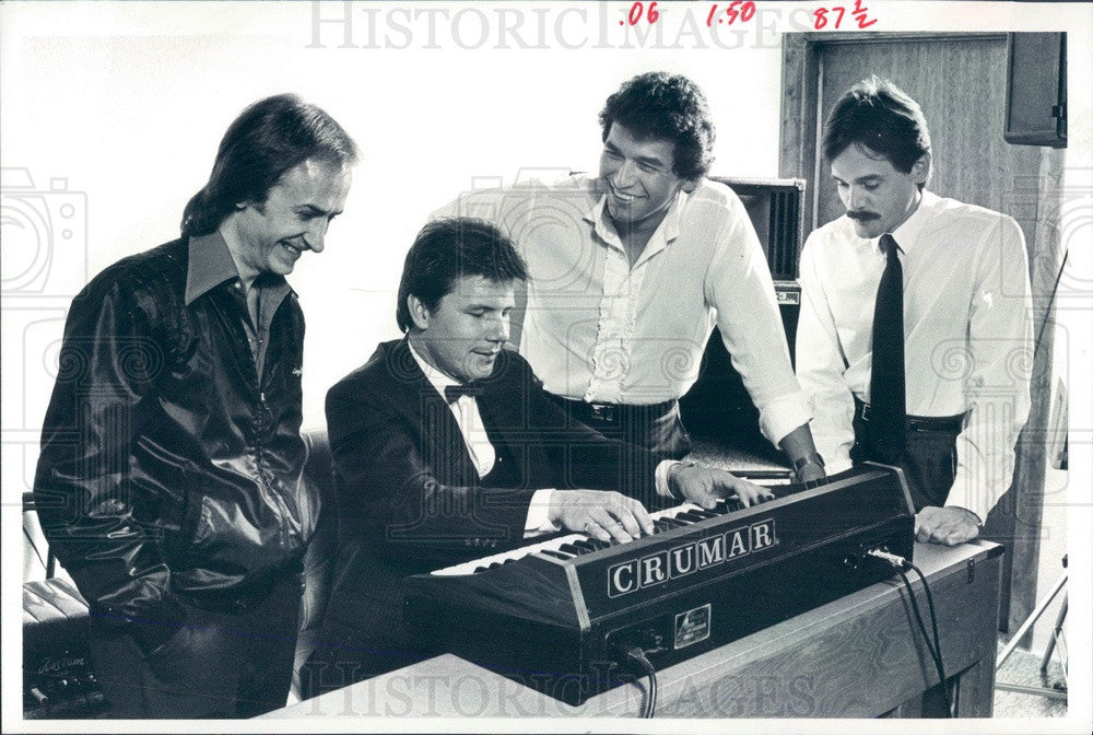 1983 The Marty Martinez Band Press Photo - Historic Images
