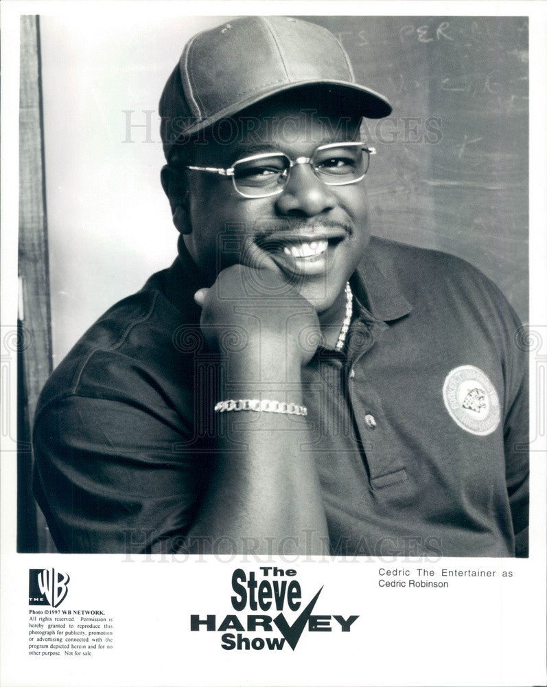 1996 Actor Cedric James on The Steve Harvey Show Press Photo - Historic Images