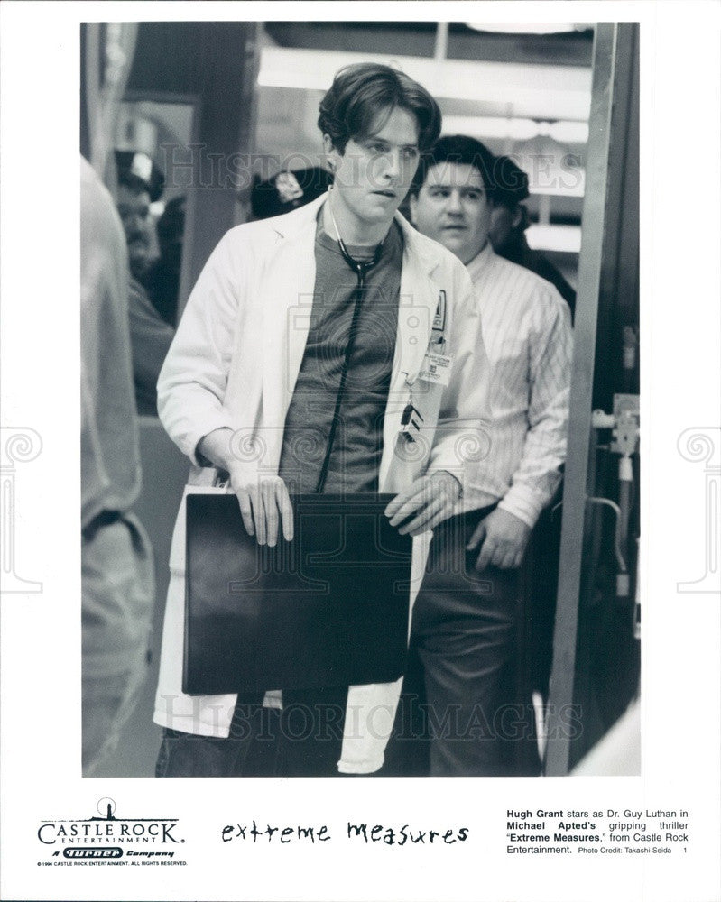 1996 English Actor/Movie Star & Producer Hugh Grant Press Photo - Historic Images