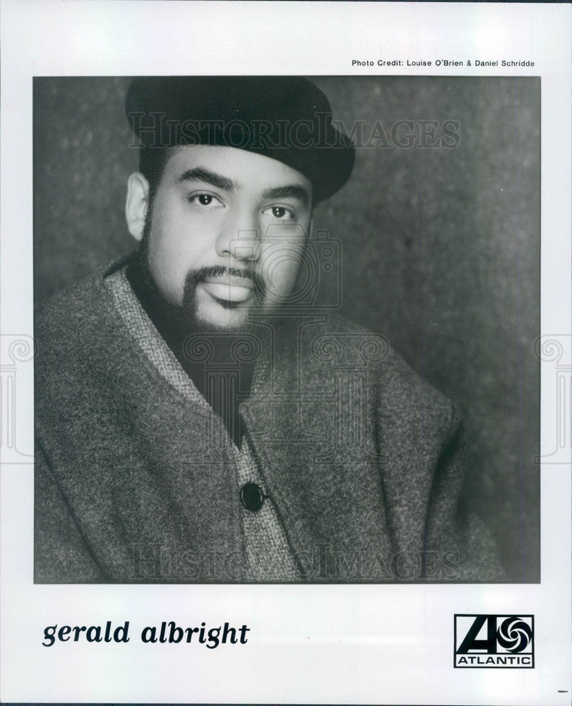1994 American Jazz Saxophonist Gerald Albright Press Photo - Historic Images