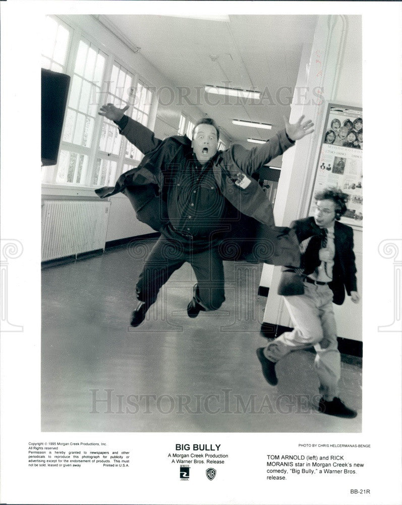 1996 American Hollywood Actors/Comedians Tom Arnold/Rick Moranis Press Photo - Historic Images