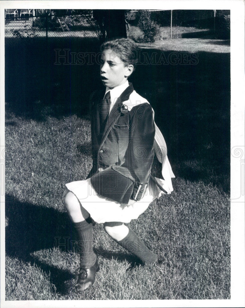 1991 Detroit, Michigan Step-Dancing Champion Paul Cusick Press Photo - Historic Images