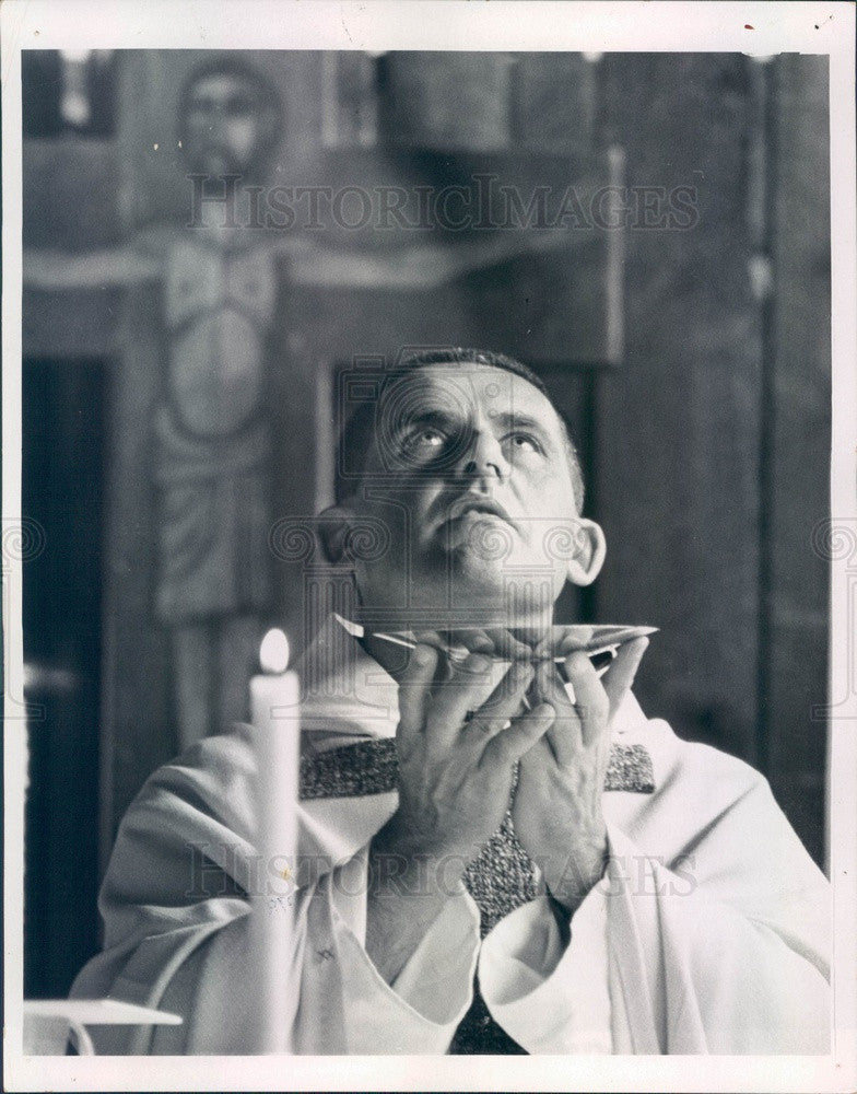 1966 Weston, Vermont Prior Father John Press Photo - Historic Images