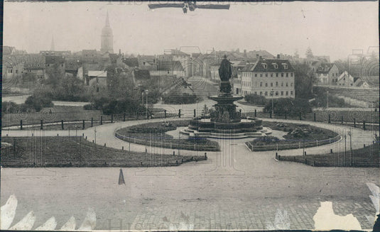 1919 Weimer, Germany Aerial View Press Photo - Historic Images