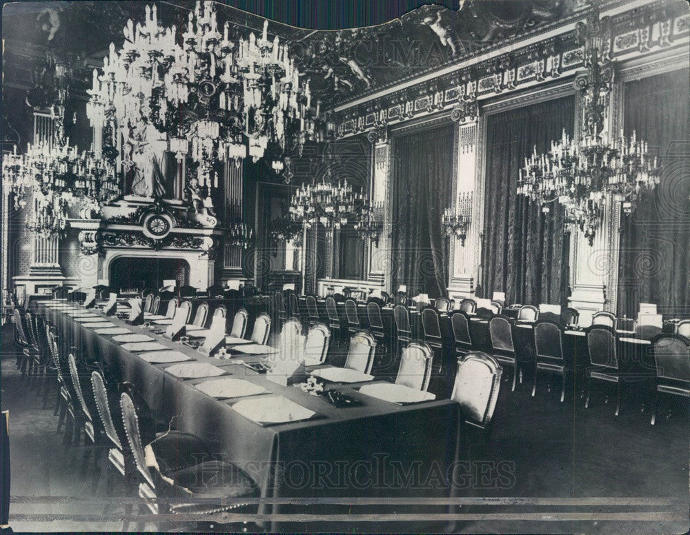 1928 Paris, France French Foreign Ministry Hall of Glory Press Photo - Historic Images